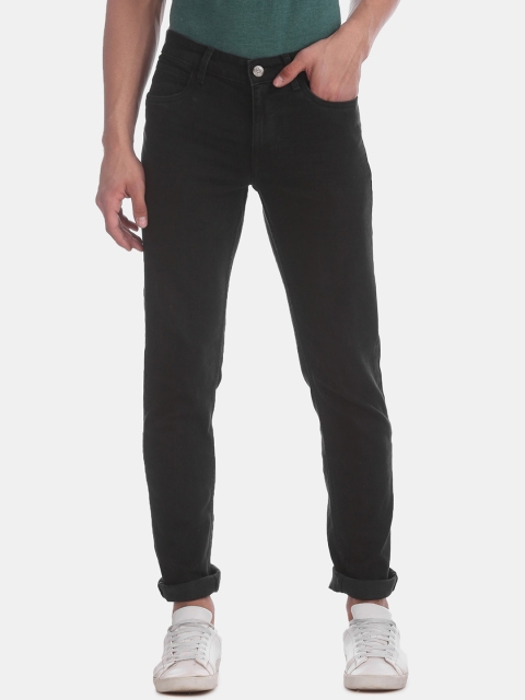 

U.S. Polo Assn. Men Black Slim Fit Mid-Rise Clean Look Jeans
