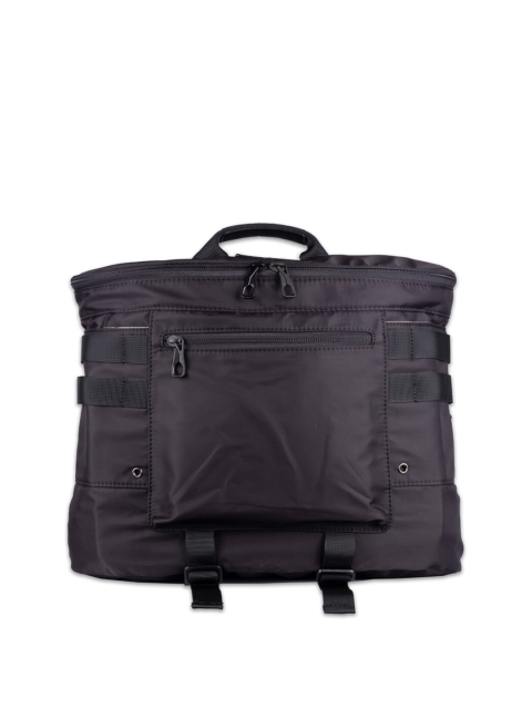 

scarters Unisex Black Solid 15 Inch Crossbody Laptop Backpack