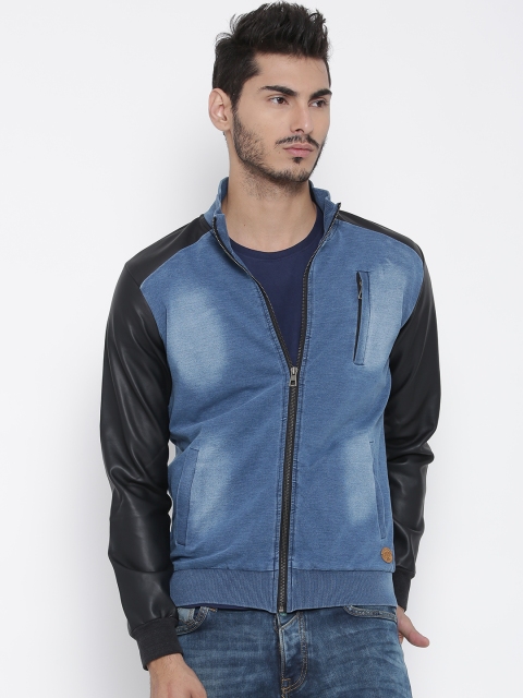 

Kook N Keech Blue & Black Colourblocked Sweatshirt