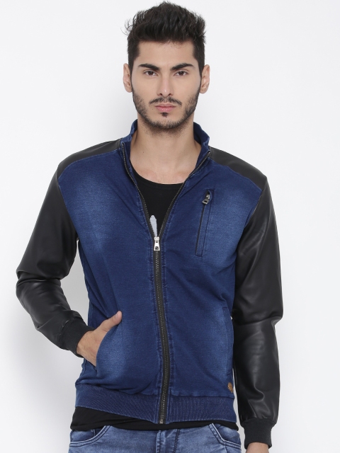 

Kook N Keech Blue & Black Colourblocked Sweatshirt