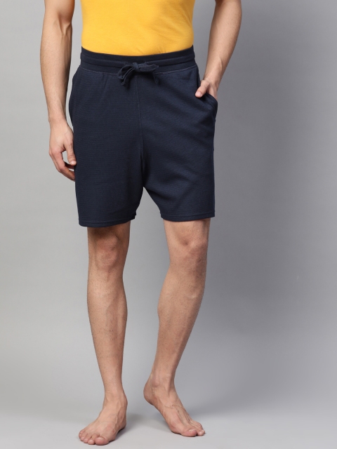 

Marks & Spencer Men Navy Blue Lounge Shorts