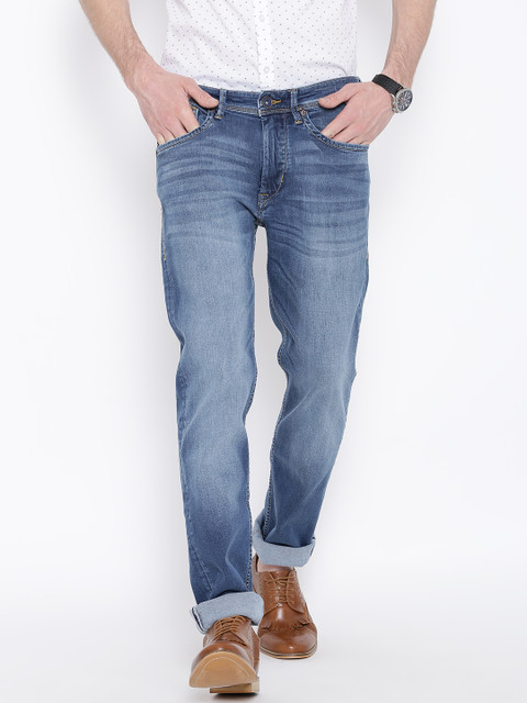 

Flying Machine Blue Washed Prince Fit Stretchable Jeans