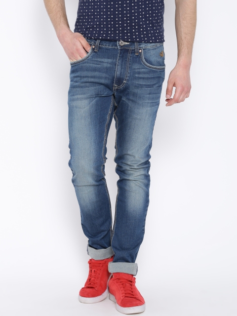 

Flying Machine Blue Washed Michael Fit Stretchable Jeans