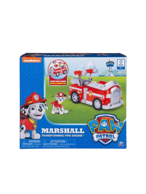 

PawPatrol Kids Red & Grey Marshalls Transforming Fire Truck With Pop-out Water Cannons