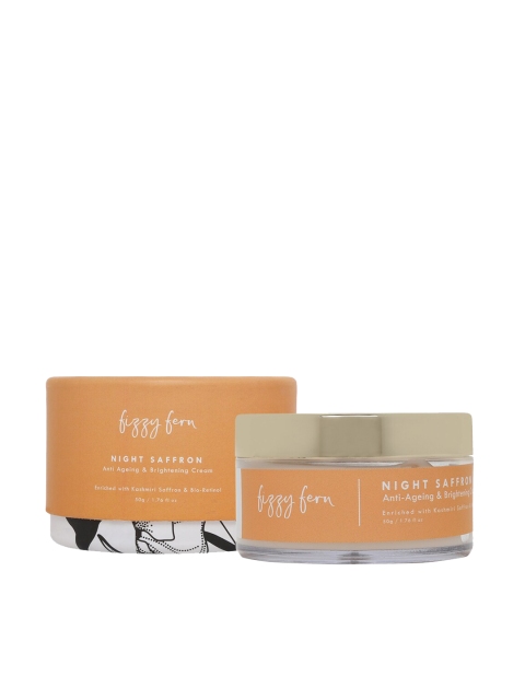 

Fizzy Fern Saffron & Bio-Retinol Anti Ageing & Brightening Cream 50 g, Off white
