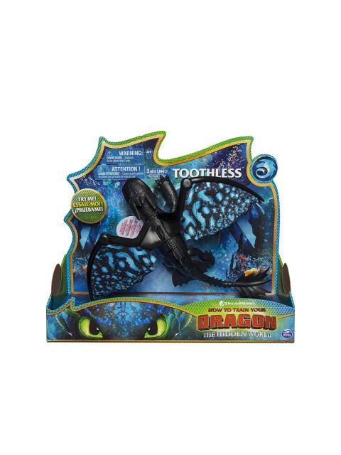 

HOW TO TRAIN YOUR DRAGON Kids Black & Blue Toothless Deluxe Dragon