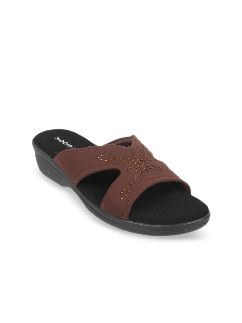 

Mochi Women Brown Solid Heels