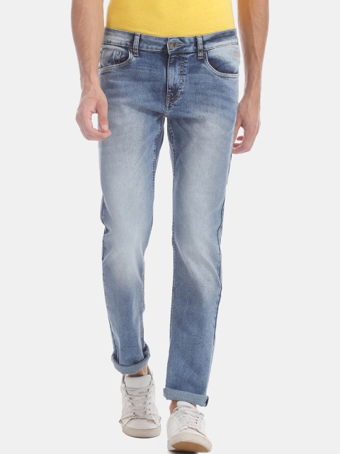 

Flying Machine Men Blue Slim Fit Mid-Rise Clean Look Jeans