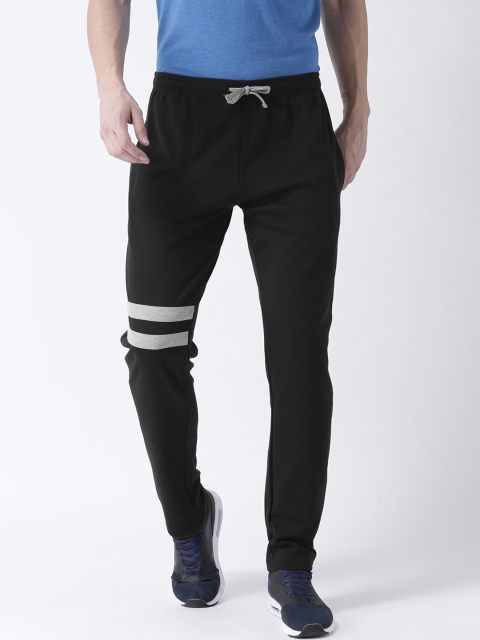 

Club York Men Black Solid Slim-Fit Track Pants