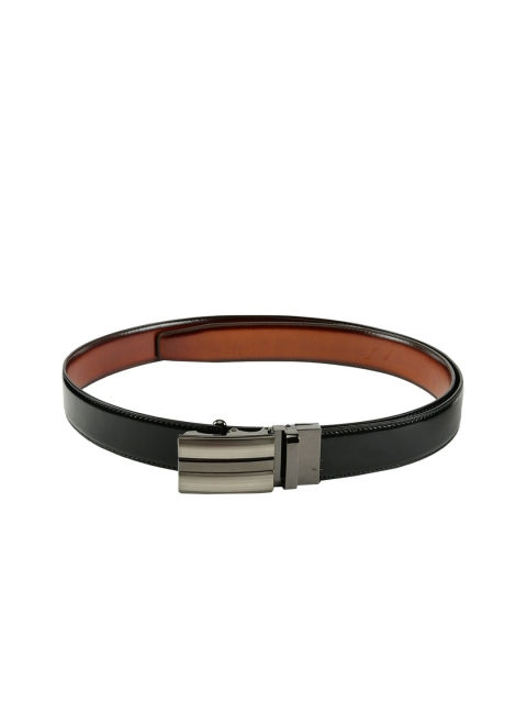 

WINSOME DEAL Men Black & Brown Solid Reversible Belt