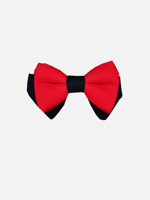 

LANA PAWS Red & Black Tuxedo Style Dog Bow Collar