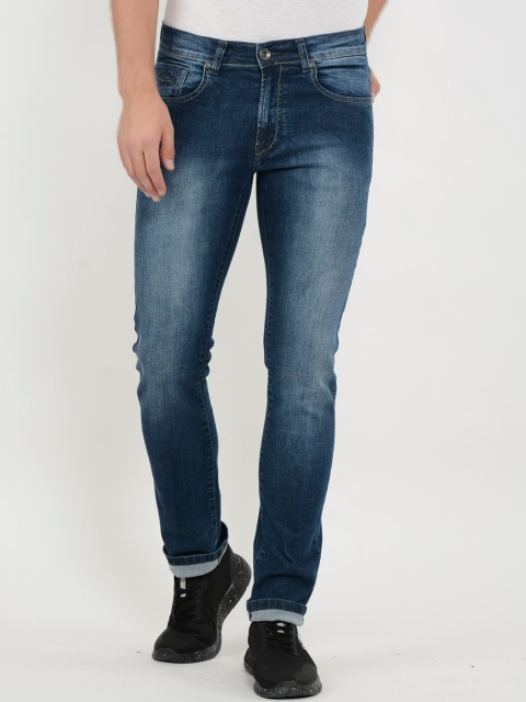 

Pepe Jeans Men Blue Slim Fit Mid-Rise Clean Look Jeans