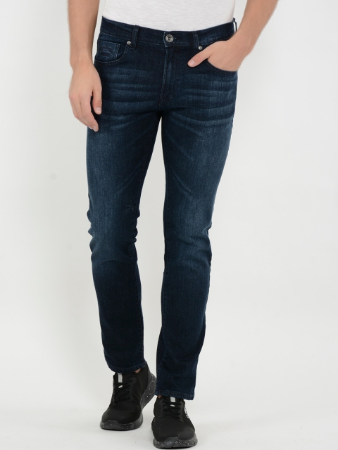 

Pepe Jeans Men Blue Slim Fit Mid-Rise Clean Look Jeans