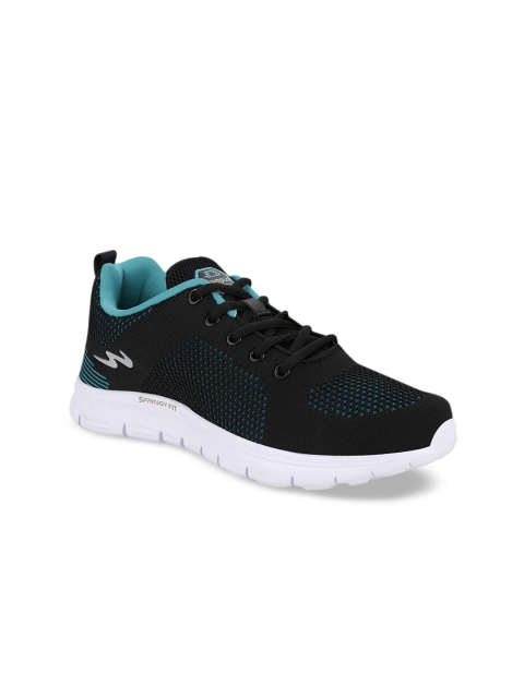 

Campus Women Black Mesh Running Shoes