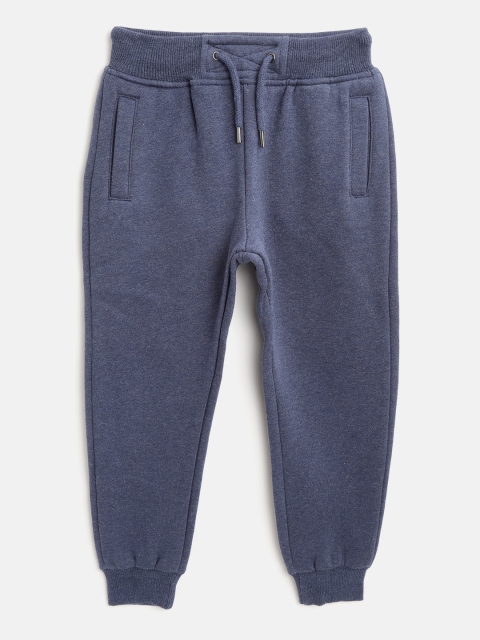 

OVS Boys Navy Blue Solid Joggers