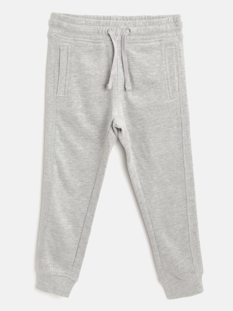

OVS Boys Grey Melange Solid Joggers