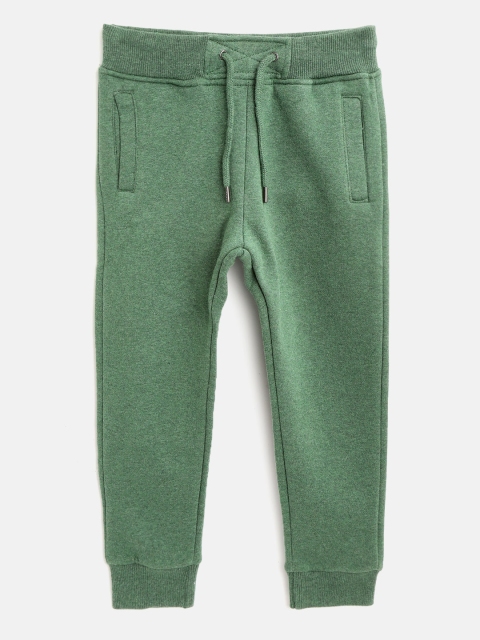 

OVS Boys Green Solid Joggers