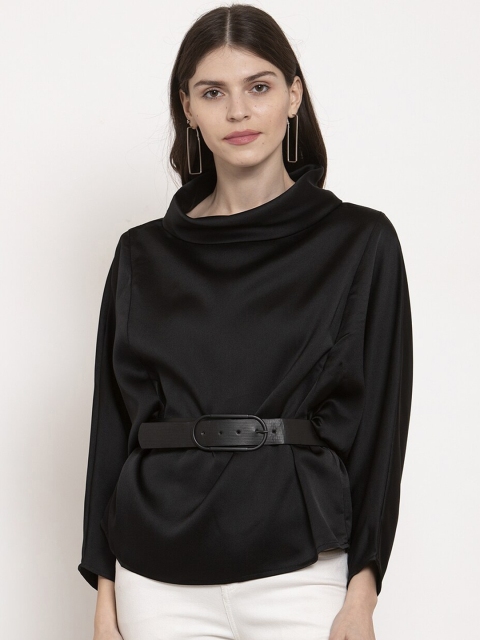 

Global Republic Women Black Solid Top