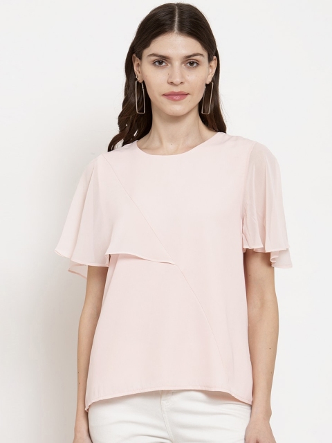 

Global Republic Women Pink Solid Top