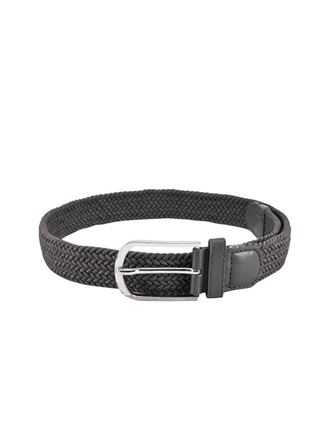 

BuckleUp Unisex Charcoal Grey Braided Belt