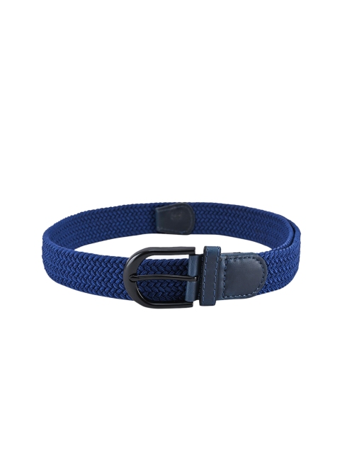 

BuckleUp Unisex Navy Blue Braided Belt