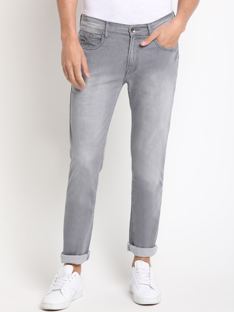 

Pepe Jeans Men Grey Regular Fit Mid-Rise Clean Look Jeans