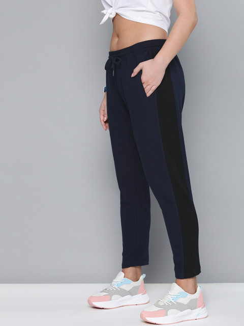 

Harvard Women Navy Blue Solid Track Pants