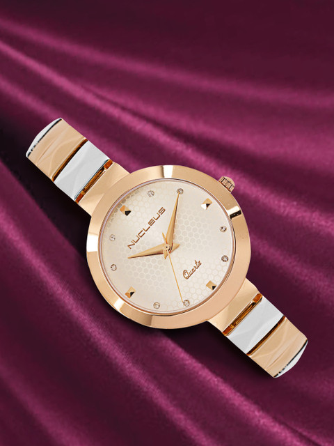 

Nucleus Women Rose Gold & Silver Analogue Watch NBLRGTTi