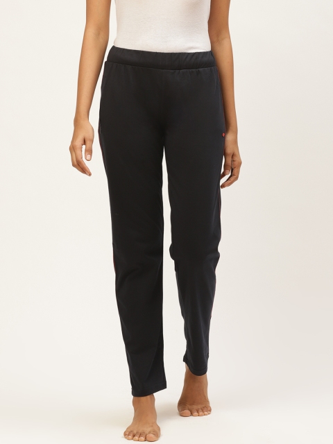 

Sweet Dreams Women Navy Blue Solid Lounge Pants