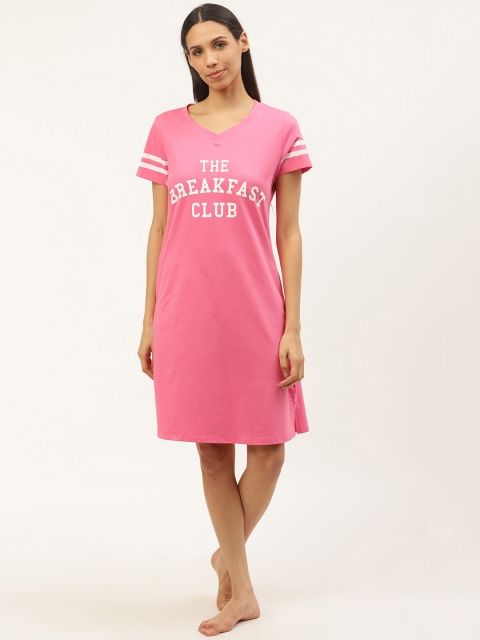 

Sweet Dreams Pink Printed Sleep Shirts