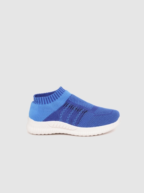 

YK Boys Blue Woven Design Slip-On Sneakers