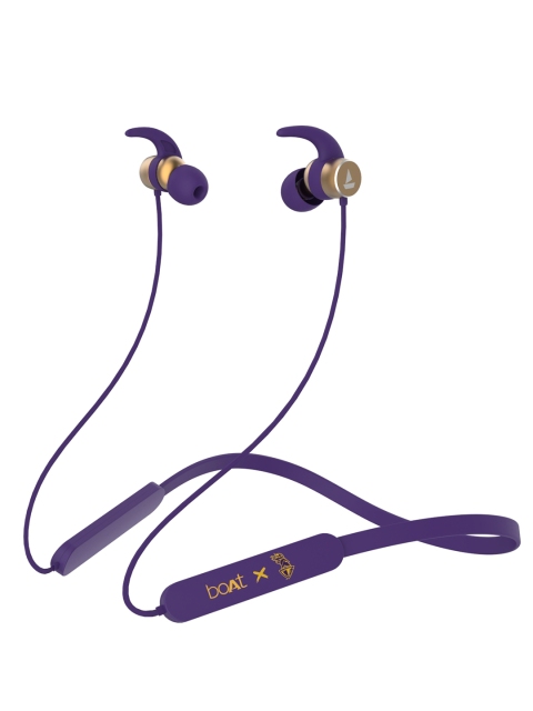 

boAt Rockerz 255 Thunder Purple KKR Edition Wireless Earphones with Extra Bass IPX5