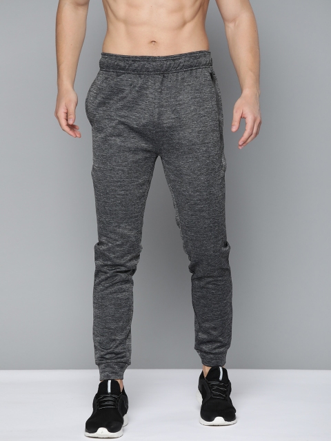 

HRX by Hrithik Roshan Men Anthra Melange Solid Slim Fit Running Joggers, Charcoal