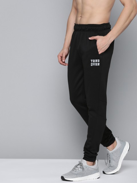 

HRX by Hrithik Roshan Men Jet Black Solid Regular Fit Rapid-Dry Training Joggers