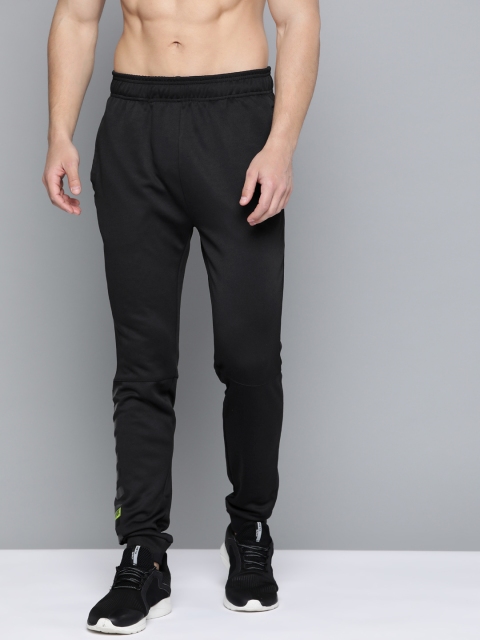 

HRX by Hrithik Roshan Men Jet Black Solid Regular Fit Rapid-Dry Training Joggers