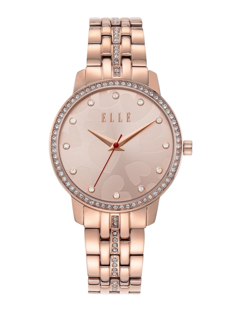 

ELLE Women Rose Gold-Toned Analogue Watch ELL21026