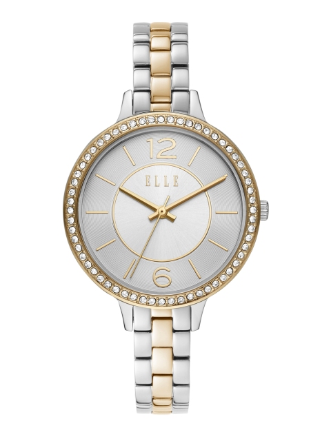

ELLE Women Silver-Toned Opera Analogue Watch ELL25017