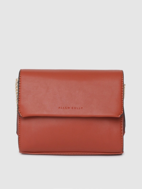 

Allen Solly Red Solid Sling Bag