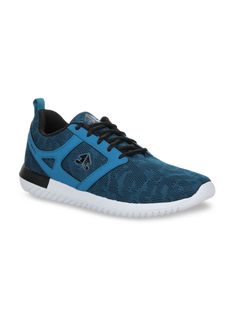 

OFF LIMITS Men Teal Blue Mesh Running Shoes
