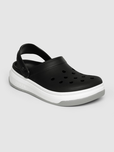 

Crocs Unisex Black Solid Crocband Full Force Clogs