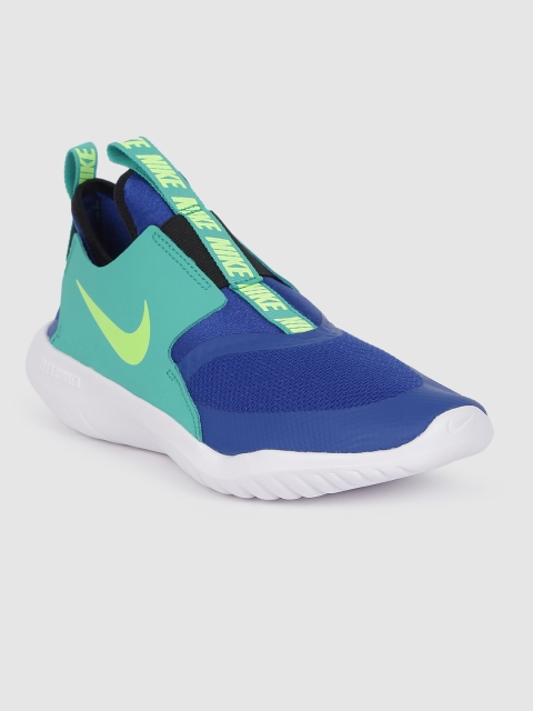 

Nike Unisex Kids Blue Flex Runner Running Shoes