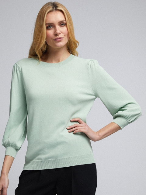 

DOROTHY PERKINS Women Sea Green Solid Pullover