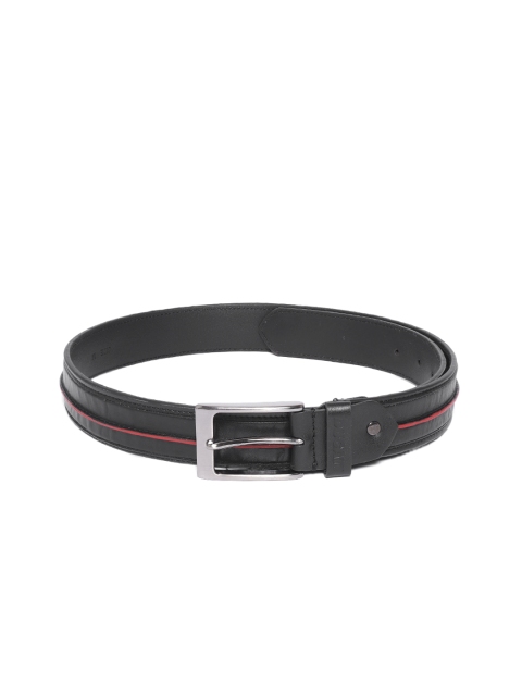 

Ducati Men Black Solid Leather Belt