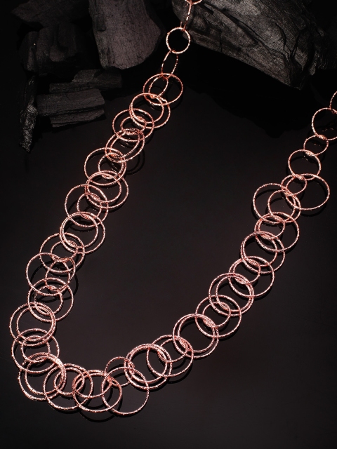 

Tokyo Talkies Rose Gold-Plated Handcrafted Necklace