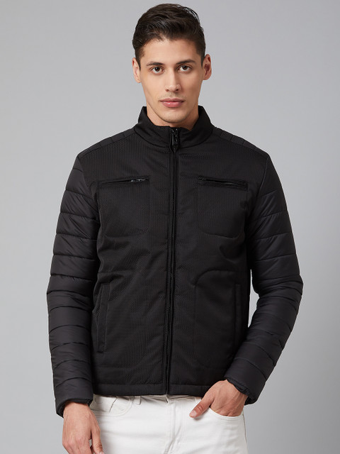 

Blackberrys Men Black Solid Padded Jacket