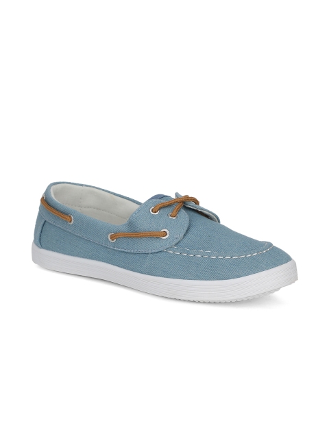 

Khadims Women Blue Solid Sneakers