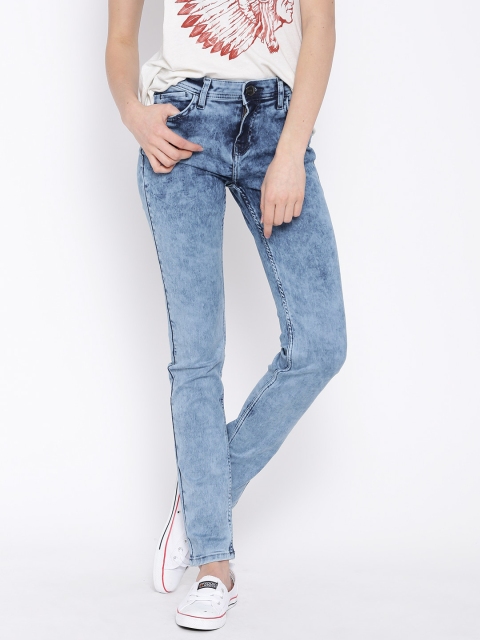 

Tokyo Talkies Blue Washed Skinny Jeans