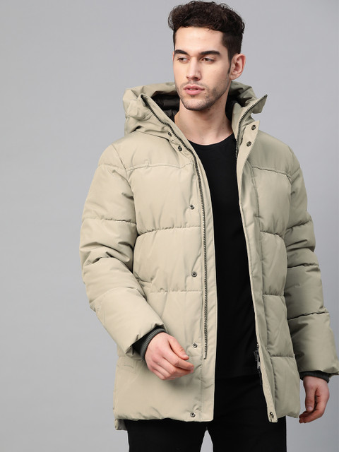 

Marks & Spencer Men Green Solid Thermowarmth Puffer Jacket
