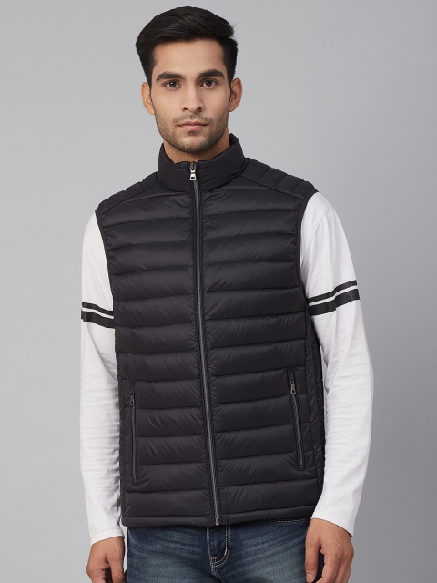 

Marks & Spencer Men Black Solid Padded Jacket