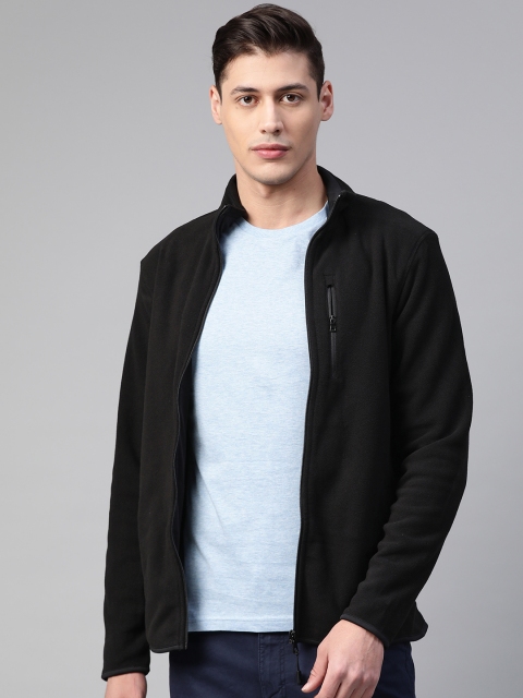 

Marks & Spencer Men Black Stormwear Solid Sweatshirt